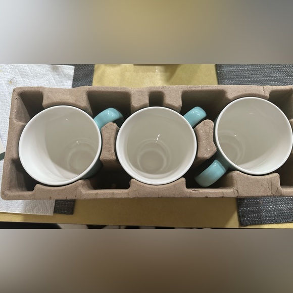 DOWAN Coffee Mugs, 17 Oz Coffee Mug Set of 6, Corrugated Tea Mugs - Picture 4 of 5